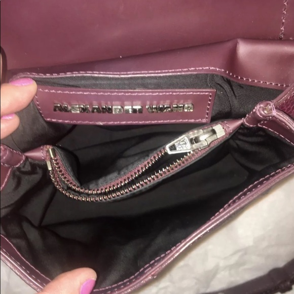 SEND OFFERS! Alexander Wang Marion Prisma burgundy - Picture 9 of 10